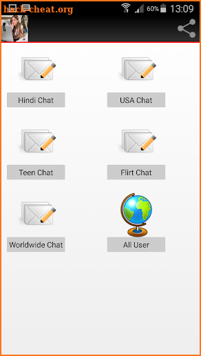 Stranger chat rooms screenshot