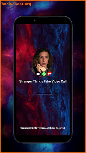 StrangerThings Fake Video Call screenshot