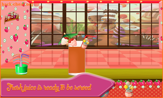 Strawberry Cake Bakery Shop: Store Games screenshot