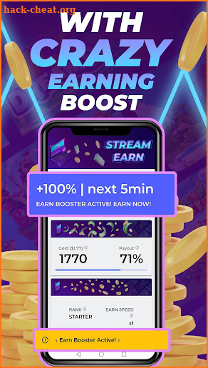 Stream Earn Money for Playing screenshot