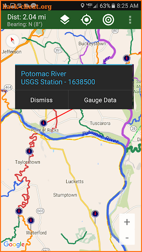 Stream Map USA - Southeast screenshot