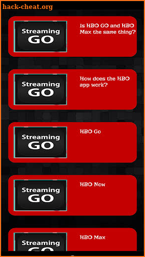 Streaming Guide for HBO GO TV screenshot