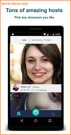StreamNow - Live Video Streaming App screenshot