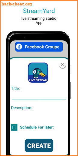 StreamYard for live streaming: App Assistance screenshot