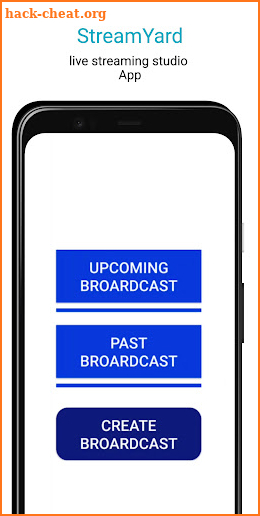 StreamYard for live streaming: App Assistance screenshot