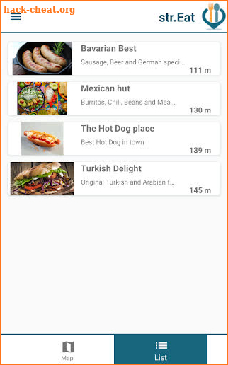 str.Eat - find street food and food trucks screenshot