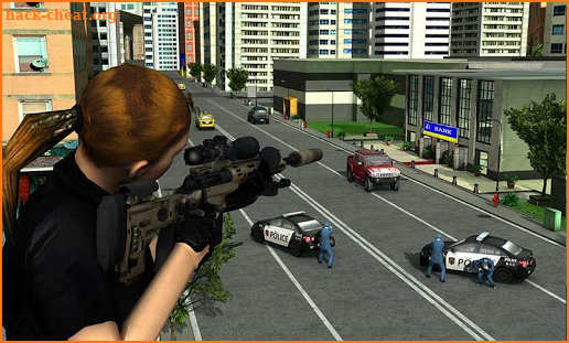 Street Bank Robbery 3D - best assault game screenshot