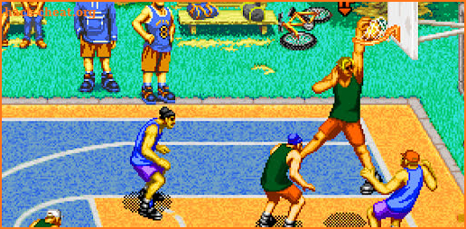 Street basketball slam Arcade screenshot