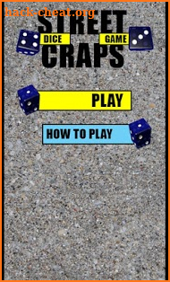 Street Craps Dice Game screenshot