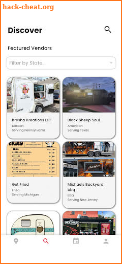 Street Eats Food Vendor Finder screenshot