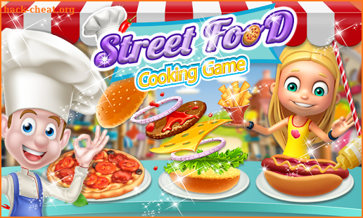 Street Food Pizza Maker & Burger Shop Cooking Game screenshot