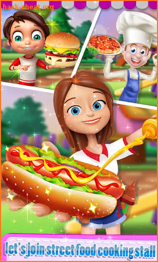 Street Food Pizza Maker - Burger Shop Cooking Game screenshot