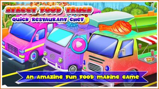Street Food Truck Quick Restaurant Chef screenshot