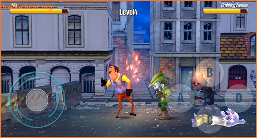 Street Hello Nights Neighbor Fighter Game 3D screenshot