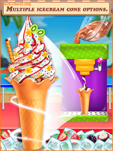 Street Ice Cream Shop - Summer Beach Carnival screenshot
