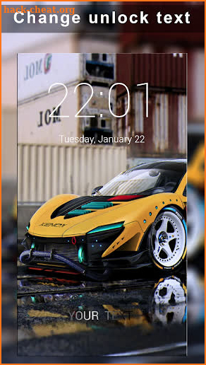 Street Racing Car Lock Screen & Wallpapers screenshot