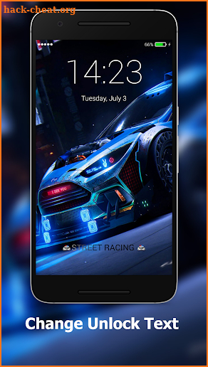 Street Racing Lock Screen & Wallpaper screenshot