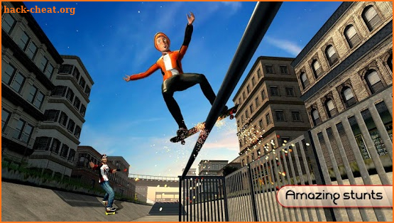 Street SkateBoarding FreeStyle Skater Stunt screenshot