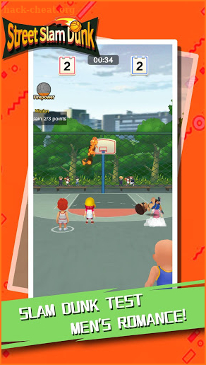 Street Slam Dunk：3on3 Basketball Game screenshot