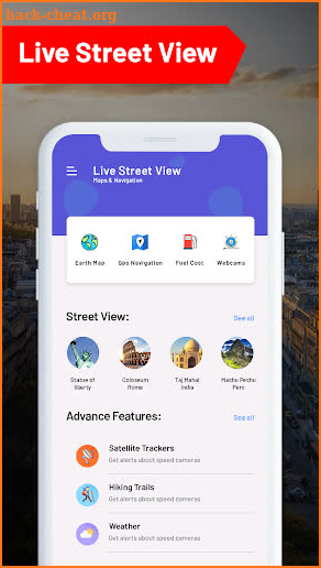 Street View & GPS Navigation screenshot