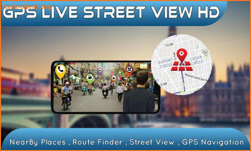 Street View,Earth Map,NearBy Places,navigation app screenshot