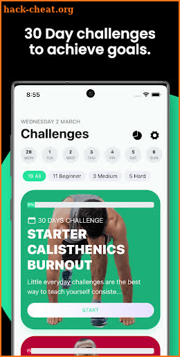 Street Workout App screenshot