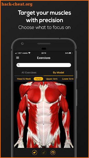 Strength by Muscle and Motion screenshot