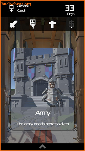 Strength: The King - Card game screenshot