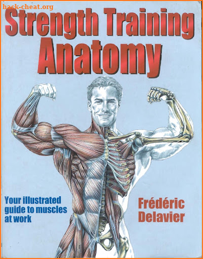 Strength Training Anatomy book screenshot