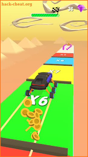 Stretch My Wheels! Car Racing screenshot