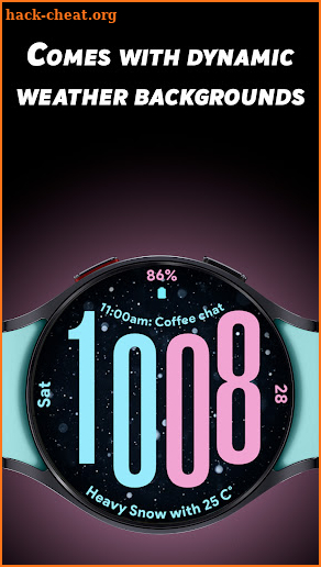 Stretch Weather - Watch face screenshot