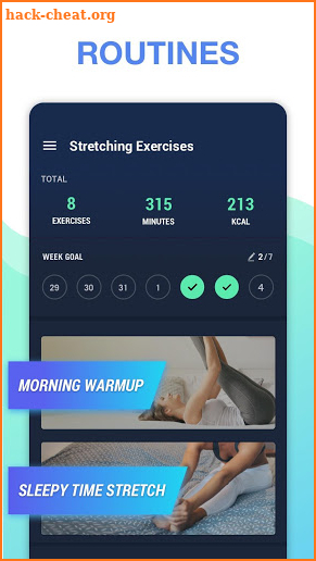 Stretching Exercises - Flexibility Training screenshot