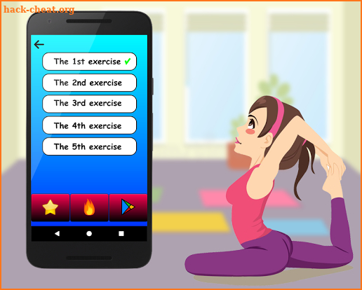 Stretching exercises for beginners screenshot