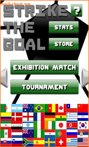 Strike The Goal -Soccer Themed Physics Puzzle Game screenshot