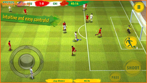 Striker Soccer Brazil screenshot