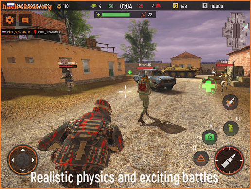 Striker Zone: 3D Online Shooter screenshot