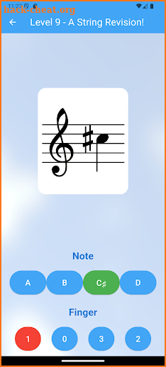 String Note Tutor screenshot