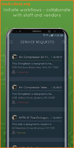 StringBean Mobile App screenshot