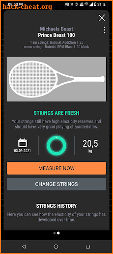 stringster - for tennis screenshot
