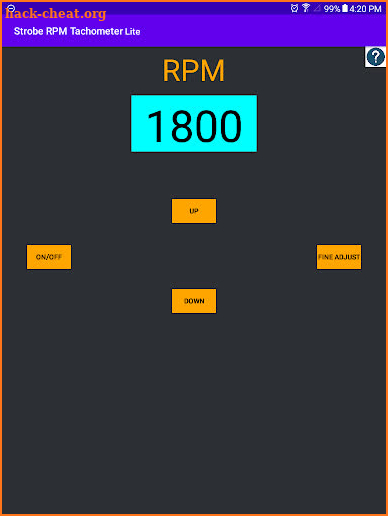 Strobe RPM Tachometer Lite screenshot