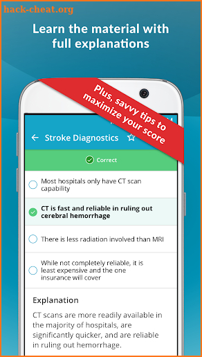Stroke Certified Registered Nurse Study Guide screenshot