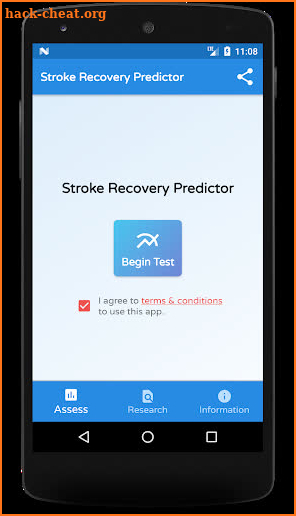 Stroke Recovery Predictor screenshot