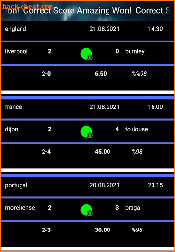 Strong Betting Tips screenshot