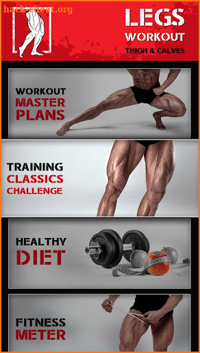 Strong Legs Workout - Thigh, Muscle Fitness 30 Day screenshot