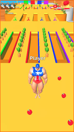 Strong Muscle Man Run Race screenshot