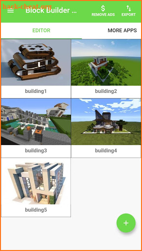 Structure Block Builder for Minecraft PE screenshot