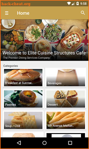 Structures Cafe screenshot