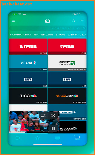 StrymTv Sports Hint screenshot