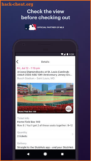 StubHub - Live Event Tickets screenshot