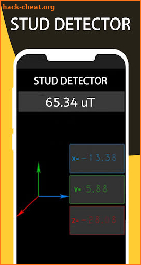 Stud detector wall stud finder screenshot